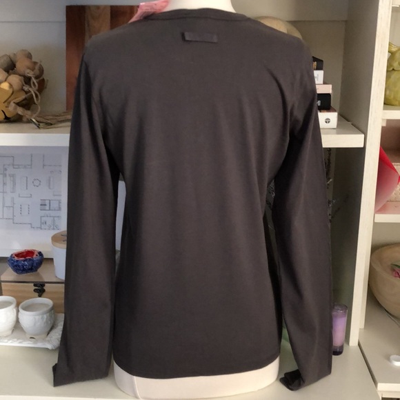 Juicy Couture Coal ‘Viva Juicy’ LS T-shirt - Picture 3 of 4